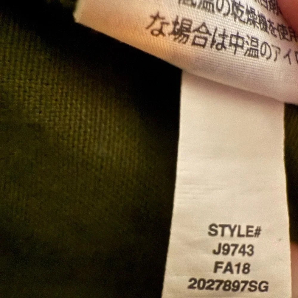 J Crew Mercantile Green Granola Straight Leg Career Chino Pants 4